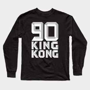 90 YEARS OF KING KONG (front/back print) Long Sleeve T-Shirt